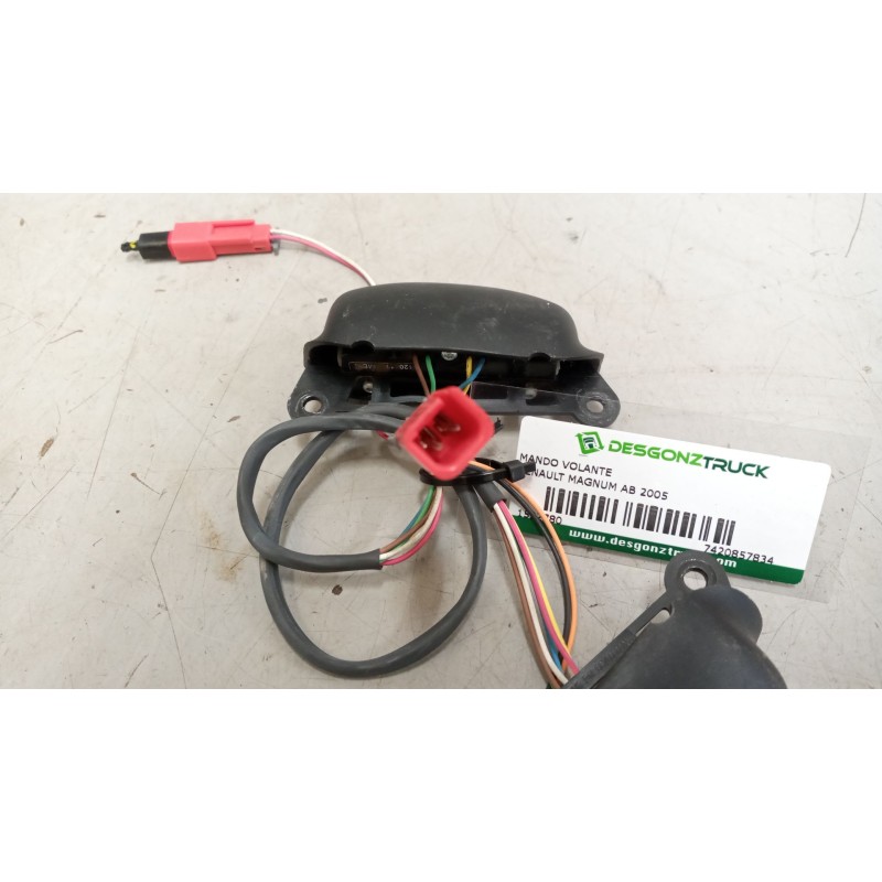 Recambio de mando volante para renault magnum ab 2005 12.8 diesel referencia OEM IAM 7420857834  7484592331 - Blanco 3