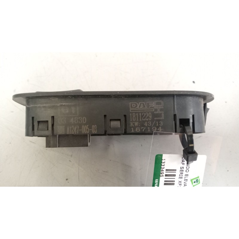 Recambio de mando elevalunas delantero derecho para daf serie xf105.460 12.9 diesel referencia OEM IAM 1811229 - Blanco 2