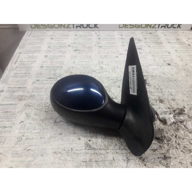 Recambio de retrovisor derecho para peugeot 206 berlina xt referencia OEM IAM - Azul 3