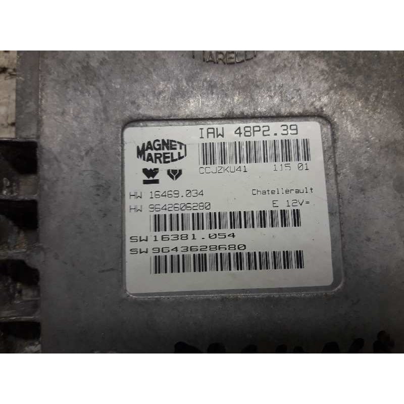 Recambio de centralita motor uce para peugeot 406 berlina (s1/s2) st referencia OEM IAM 9642606280 - Azul 3