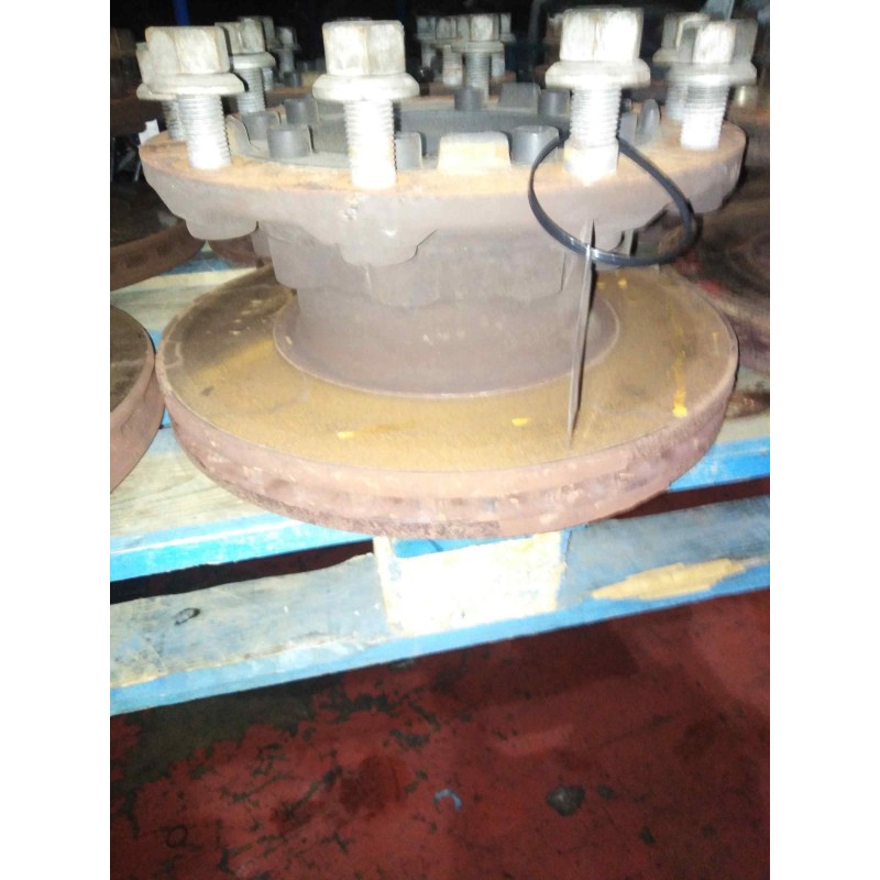 Recambio de buje delantero para scania serie p/g/r (c-clase) 12.7 diesel referencia OEM IAM 1868663 2603321 - Blanco 2