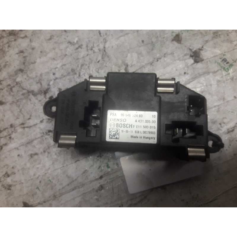 Recambio de resistencia calefaccion para citroën c4 grand picasso avatar referencia OEM IAM 9654652480 F011500015 2/2/2 PINS - Blanco 2
