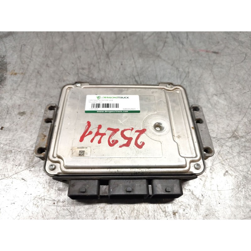 Recambio de centralita motor uce para peugeot 207 1.4 hdi referencia OEM IAM 0281012523 - Negro 2