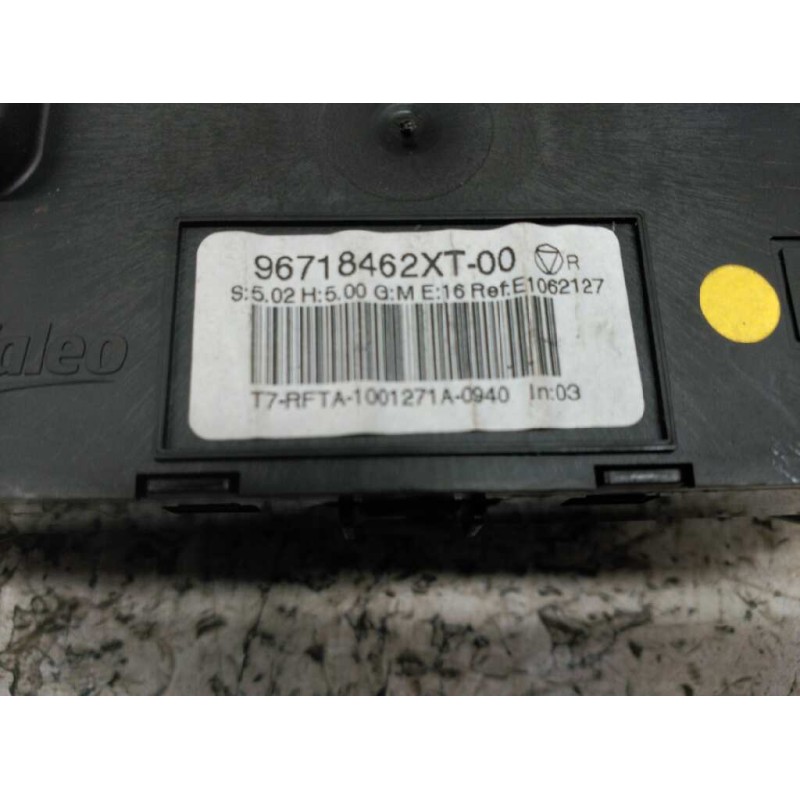 Recambio de mando climatizador para peugeot 308 confort referencia OEM IAM 96718462XT 3