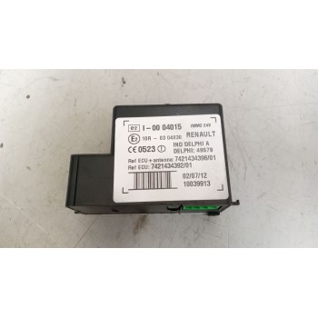 MODULO ELECTRONICO 7421434396 CENTRALITA INMOBILIZADOR 7421434392