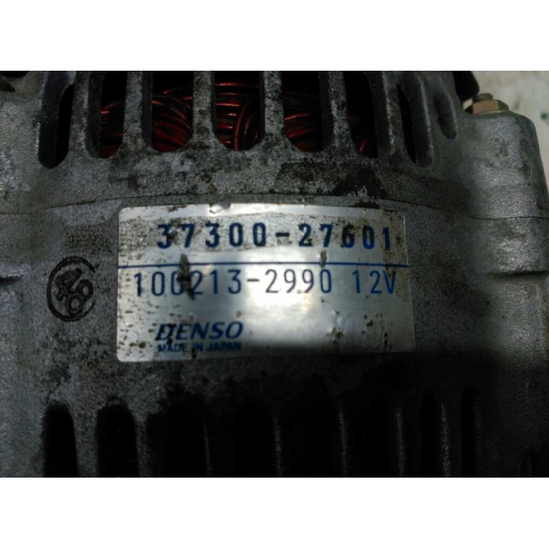 Recambio de alternador para hyundai matrix (fc) 1.5 crdi gls full referencia OEM IAM 3730027601 1002132990 DENSO 7