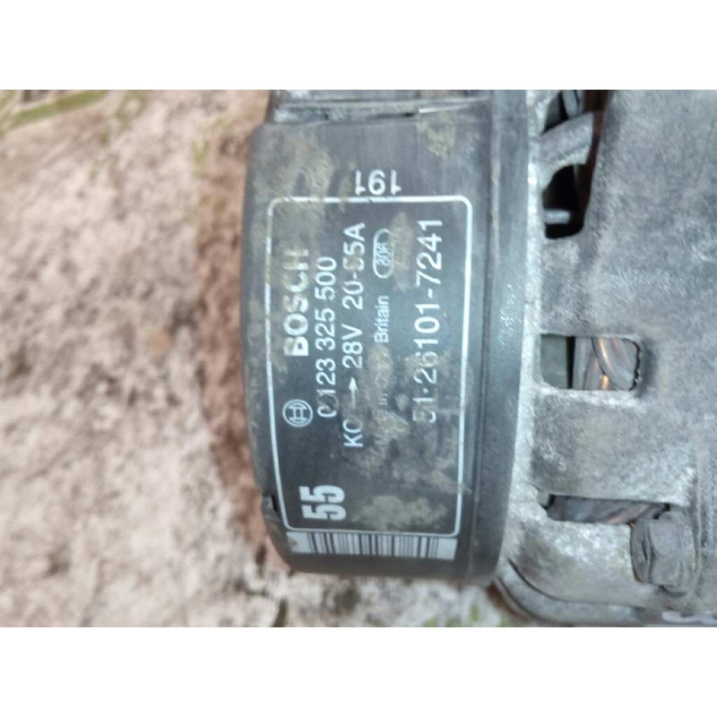 Recambio de alternador para man l 2000 evolution l 2000 fki lk compacto referencia OEM IAM 51261017241 0123325500 BOSCH 2