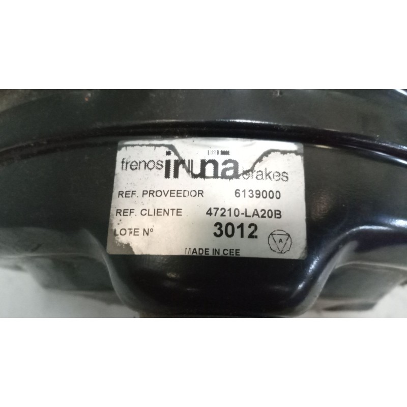 Recambio de servofreno para nissan trucks atleon tk 56/2 referencia OEM IAM 47210LA20B - Blanco 2