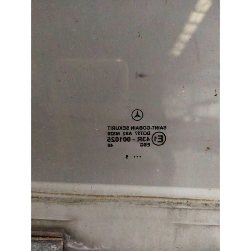 Recambio de luna delantera izquierda para mercedes-benz sprinter 02.00  caja cerrada 2.7 cdi cat referencia OEM IAM A9017200318 - Blanco 2