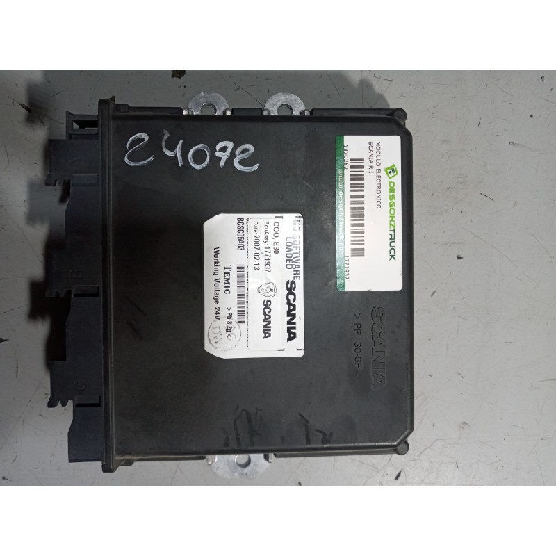 Recambio de centralita ecm ecu para scania r i r 480 referencia OEM IAM 1771937  