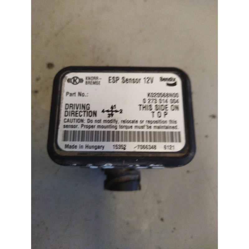 Recambio de sensor esp para renault serie d referencia OEM IAM K020568N00 0273014004 7485139277 - Blanco 2