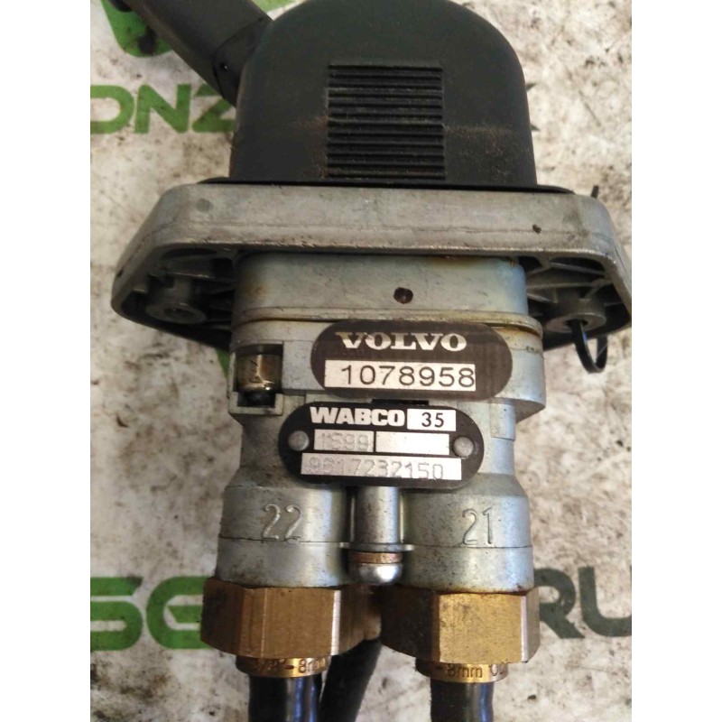 Recambio de palanca freno de mano para volvo fh 12 asta 2001 e2 / e3 fsa  4x2 e2/e3 largo globetrotter (lhh2, l2h2) referencia O - Amarillo 2