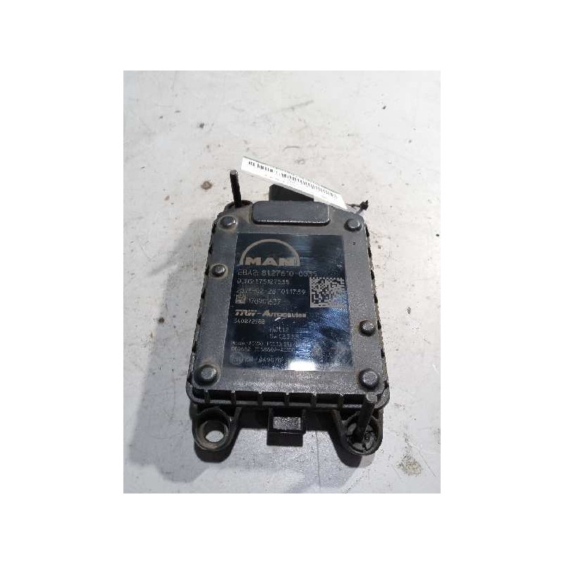 Recambio de modulo electronico para man tgx 18.500 12.4 diesel referencia OEM IAM 81276100035  ECU EBA2 RADAR SENSOR - Blanco