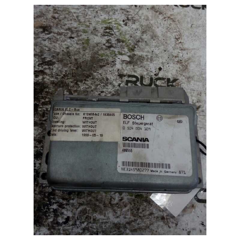 Recambio de modulo electronico para scania trucks serie 4 bus k 124 referencia OEM IAM 0504004109 489555 CENTRALITA ELF