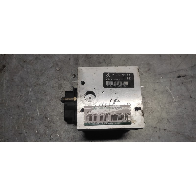 Recambio de abs para citroën xantia berlina 2.0 hdi 90/109 sx referencia OEM IAM 9625975480 ATE 4