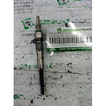 Recambio de calentadores para chrysler voyager (gs) 2.5 td referencia OEM IAM   