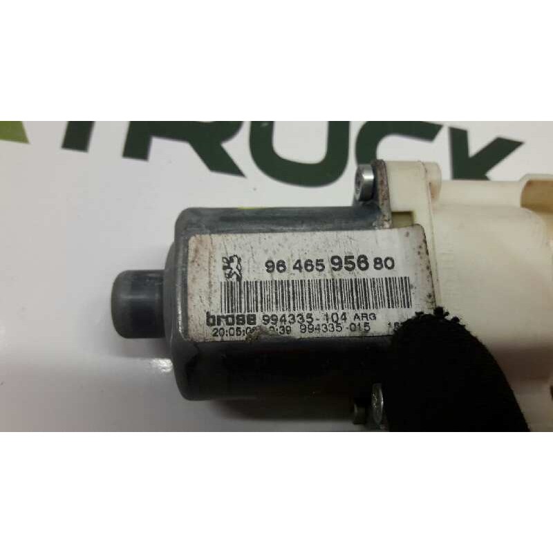 Recambio de motor elevalunas trasero izquierdo para peugeot 407 1.6 hdi fap cat (9hz / dv6ted4) referencia OEM IAM 9646595680 2