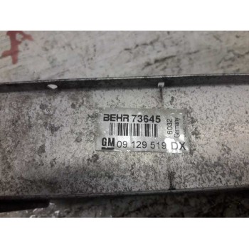 Recambio de intercooler para opel astra g berlina club referencia OEM IAM 09129519DX 73645 