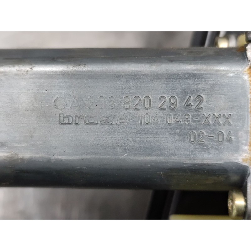 Recambio de elevalunas trasero izquierdo para mercedes-benz clase c (w203) berlina 220 cdi (203.006) referencia OEM IAM a2038202 - Azul 2