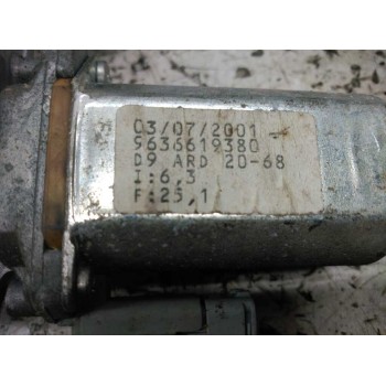 Recambio de elevalunas trasero derecho para peugeot 406 berlina (s1/s2) srdt pack referencia OEM IAM 9636619380 ELECTRICO 