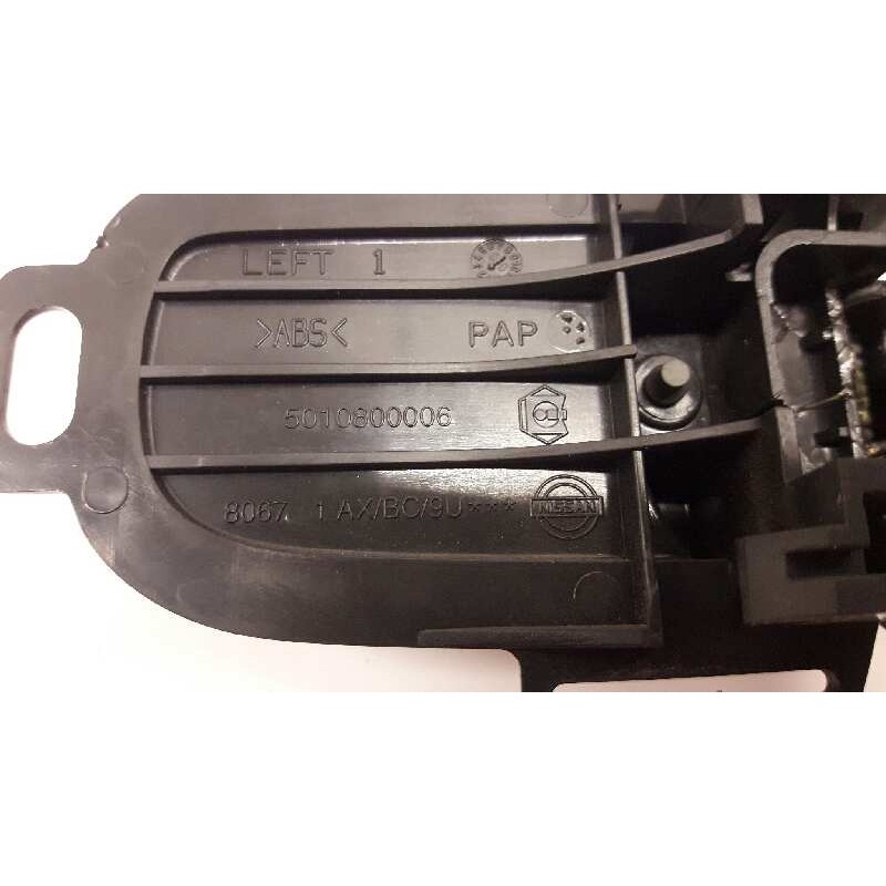 Recambio de maneta interior trasera izquierda para nissan note (e11e) acenta referencia OEM IAM 501080006 - Rojo 3