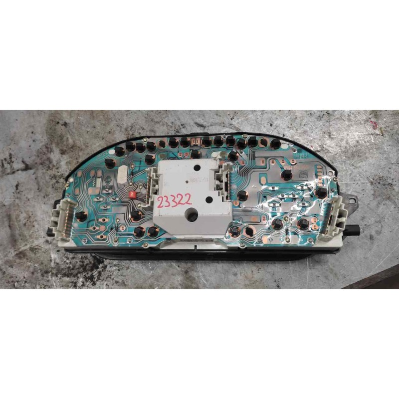 Recambio de cuadro instrumentos para renault megane i classic (la0) 1.9 dti alize referencia OEM IAM 7700847784 - Blanco 2