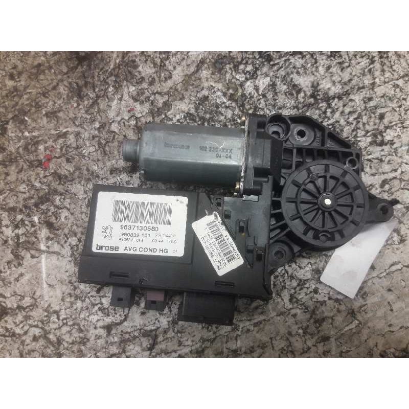 Recambio de motor elevalunas delantero izquierdo para peugeot 307 break / sw (s1) sw referencia OEM IAM 9637130580 990832101 16/ - Azul 3