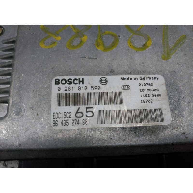 Recambio de centralita motor uce para peugeot 406 berlina (s1/s2) srdt pack referencia OEM IAM - Azul 2