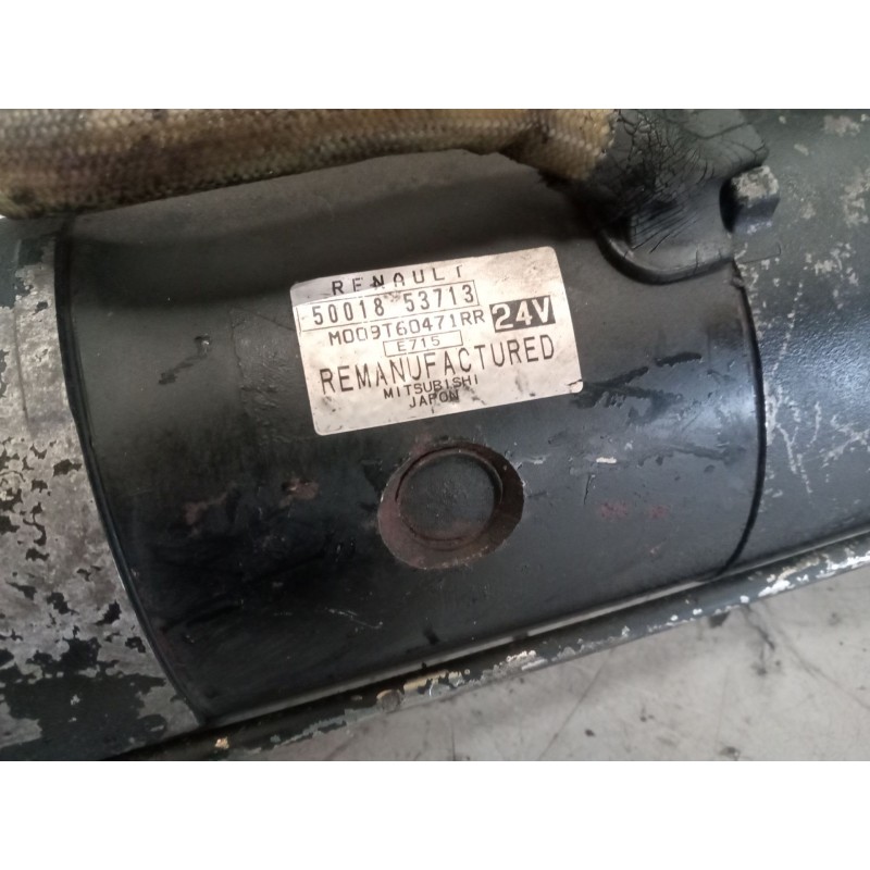 Recambio de motor arranque para renault hr 420.18/26 premium 01  11.1 diesel referencia OEM IAM 5001853713 5
