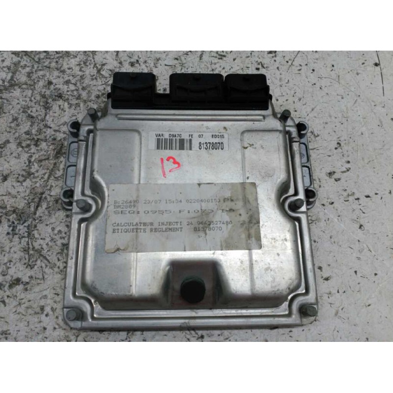 Recambio de centralita motor uce para peugeot 406 berlina (s1/s2) srdt pack referencia OEM IAM - Azul 4