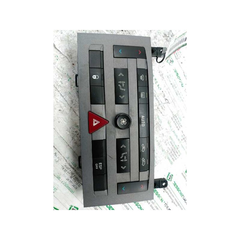 Recambio de mando climatizador para peugeot 407 sw sport referencia OEM IAM 96573322 - Gris 2