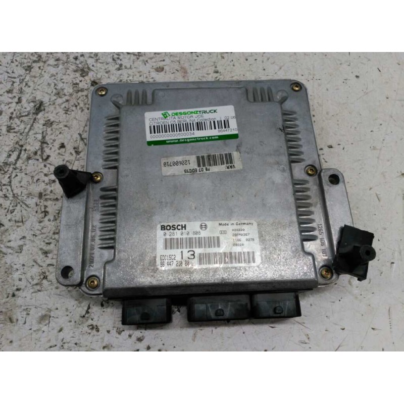 Recambio de centralita motor uce para citroën c5 berlina collection referencia OEM IAM 9644721080 0281010808 