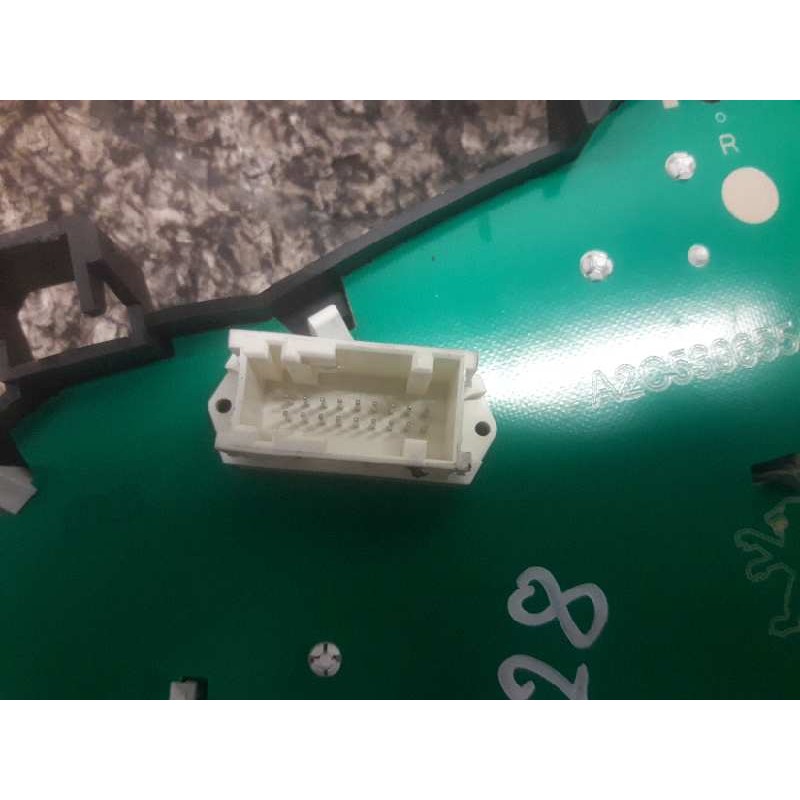 Recambio de cuadro instrumentos para peugeot 207 confort referencia OEM IAM 9662904080 100143340 18 PINS - Gris 3
