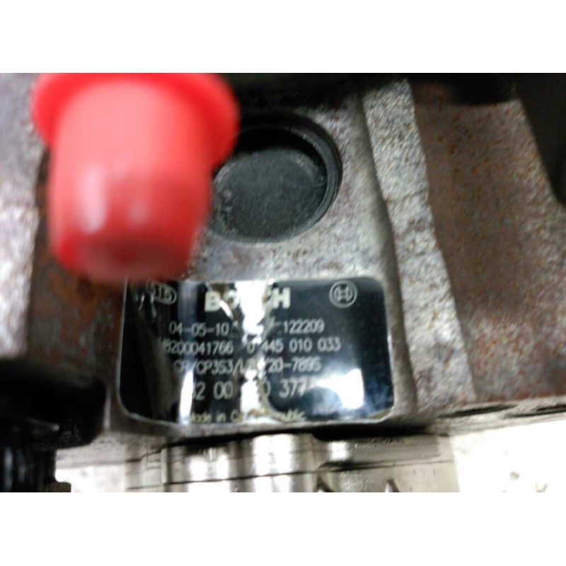 Recambio de bomba inyeccion para renault espace iv (jk0) dynamique referencia OEM IAM 0445010033 8200170377 5