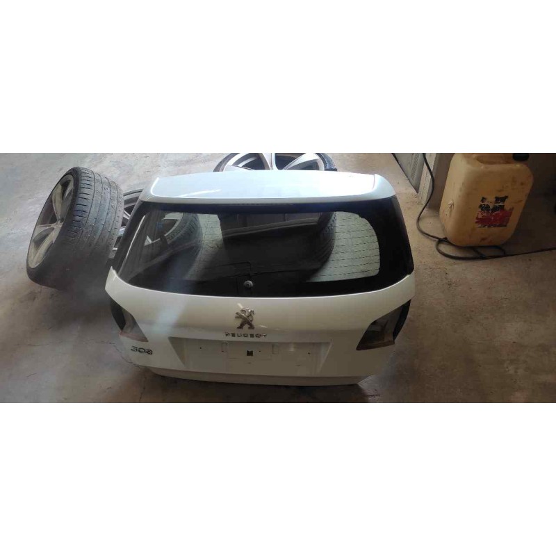 Recambio de porton trasero para peugeot 308 active referencia OEM IAM - Blanco 2