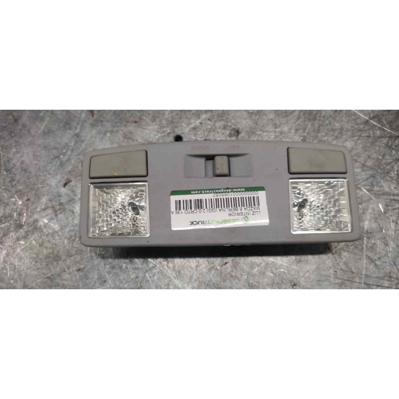 Recambio de luz interior para mazda 6 berlina (gg) 2.0 crtd 136 active (4-ptas.) referencia OEM IAM   DELANTERA - Gris