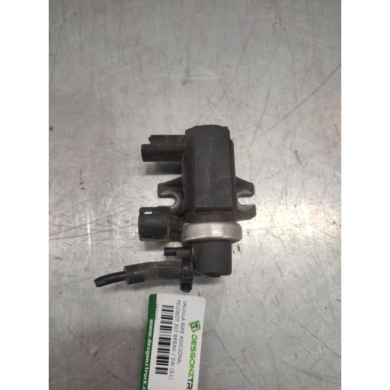 Recambio de valvula aire adicional para peugeot 307 break / sw (s1) sw referencia OEM IAM 9641726680  2 PINS