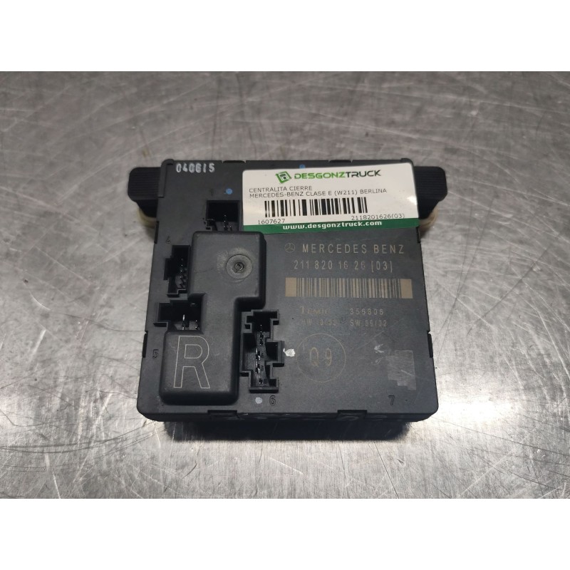 Recambio de centralita cierre para mercedes-benz clase e (w211) berlina e 320 cdi (211.026) referencia OEM IAM 2118201626(03) - Negro