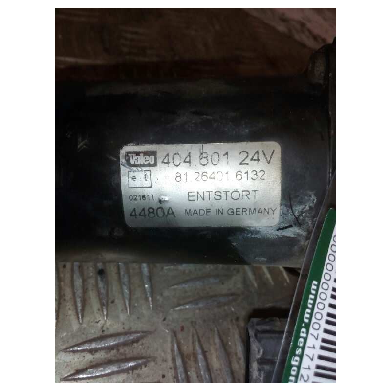 Recambio de motor limpia delantero para man tg - a 18.510 fg / fc (e2) xxl referencia OEM IAM 81264016132 - Verde 2