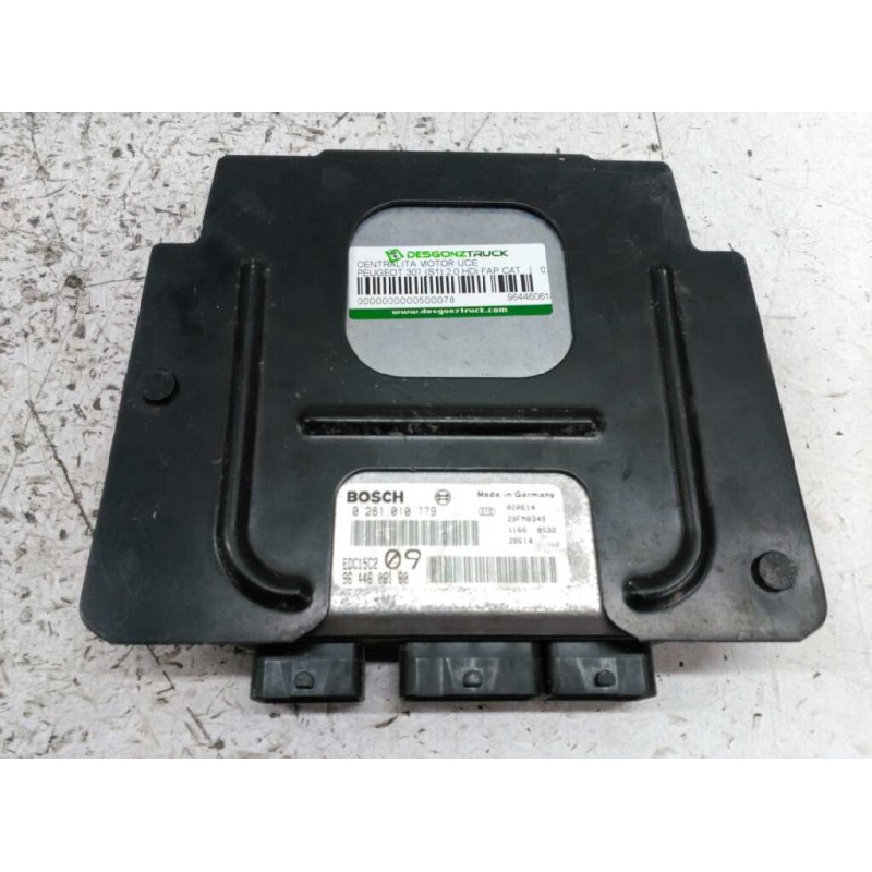Recambio de centralita motor uce para peugeot 307 (s1) 2.0 hdi fap cat referencia OEM IAM 9644606180 0281010771 BOSCH - Rojo