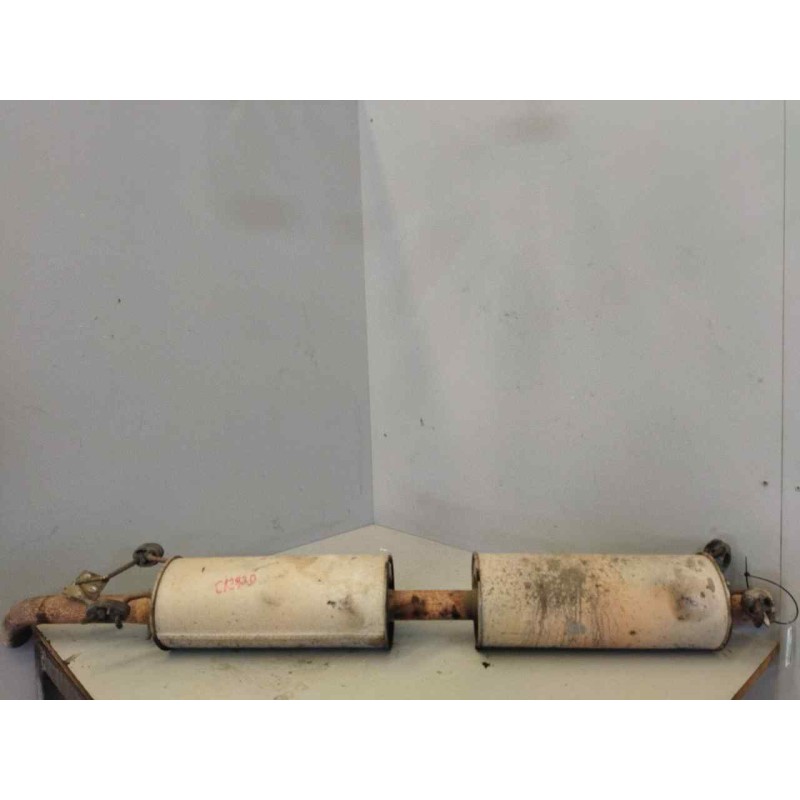 Recambio de silenciador trasero para ford transit caja cerrada, corta (fy) (2000 =>) 2.4 tde cat referencia OEM IAM 5C1V5K254AA - Blanco