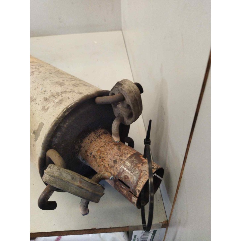 Recambio de silenciador trasero para ford transit caja cerrada, corta (fy) (2000 =>) 2.4 tde cat referencia OEM IAM 5C1V5K254AA - Blanco 2