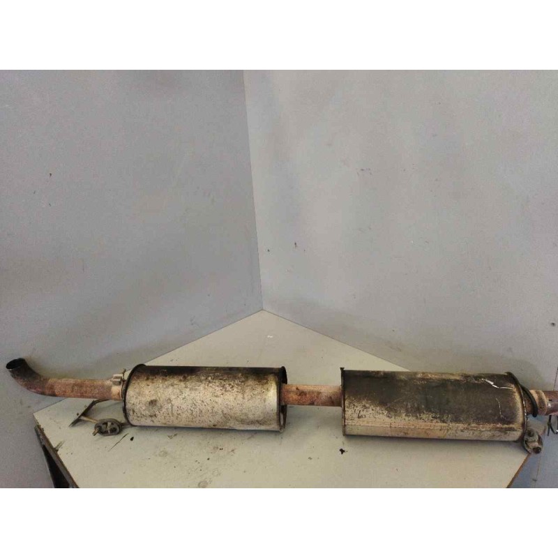 Recambio de silenciador trasero para ford transit caja cerrada, corta (fy) (2000 =>) 2.4 tde cat referencia OEM IAM 5C1V5K254AA - Blanco 4