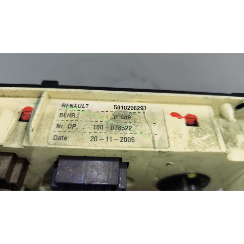 Recambio de mando calefaccion / aire acondicionado para renault magnum ab diesel referencia OEM IAM 5010290297 - Blanco 6