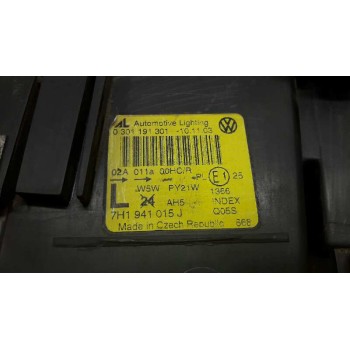 Recambio de faro izquierdo para volkswagen t5 transporter/furgoneta combi city referencia OEM IAM 7H1941015J  