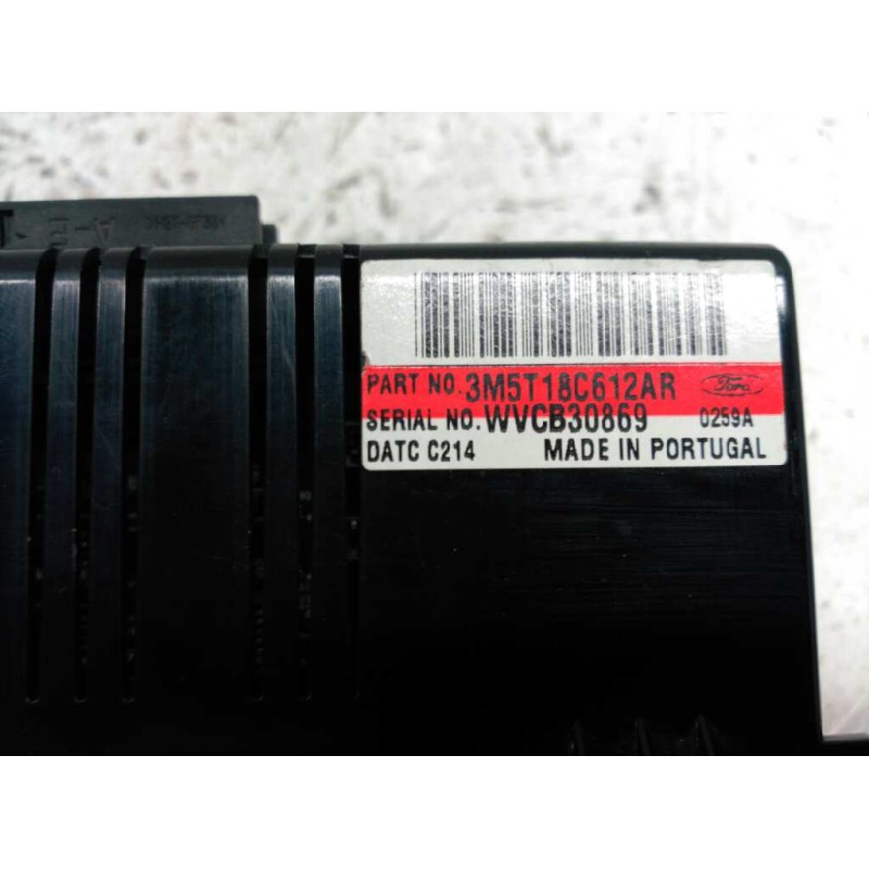 Recambio de mando climatizador para ford focus sportbreak (cap) ghia referencia OEM IAM  WVCB30869 - Gris 2
