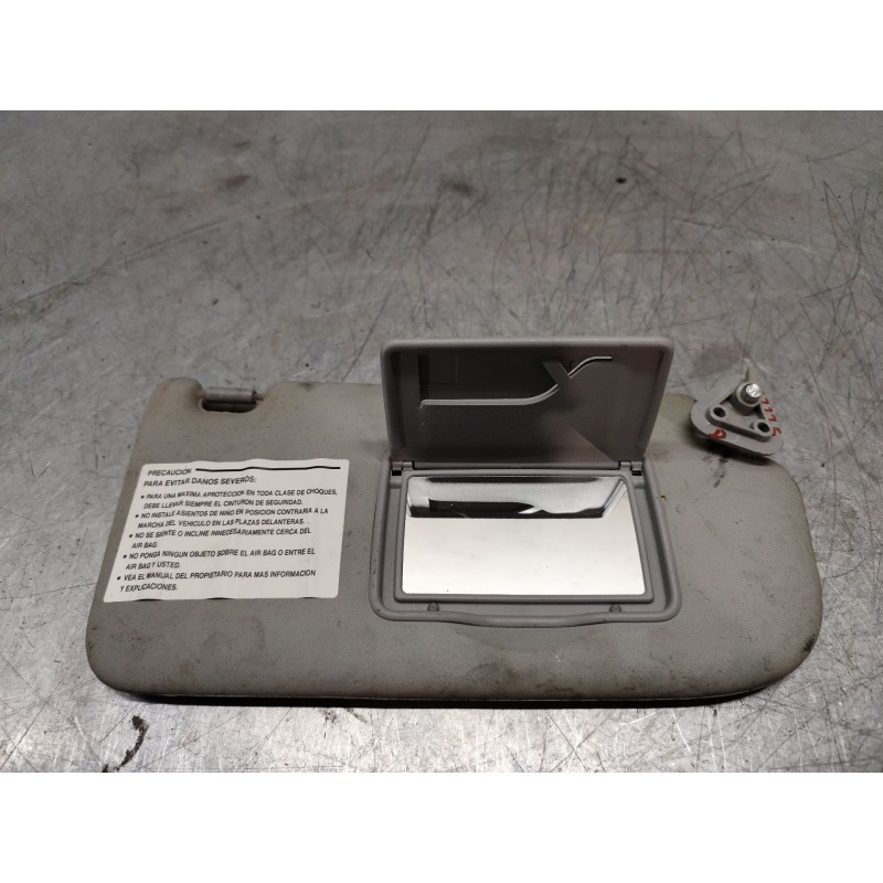 Recambio de parasol derecho para hyundai tucson (jm) 2.0 crdi comfort (4wd) referencia OEM IAM - Gris 2