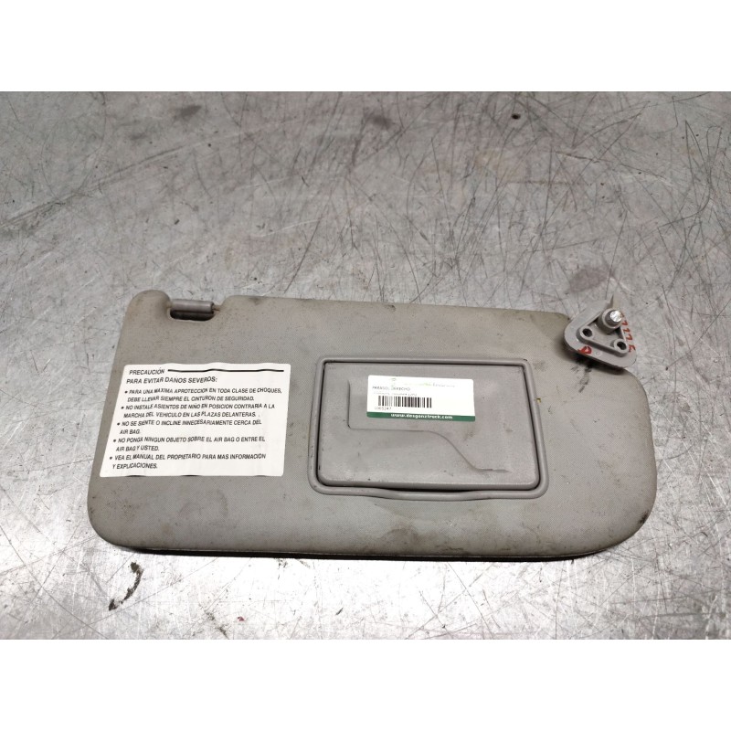 Recambio de parasol derecho para hyundai tucson (jm) 2.0 crdi comfort (4wd) referencia OEM IAM - Gris 3