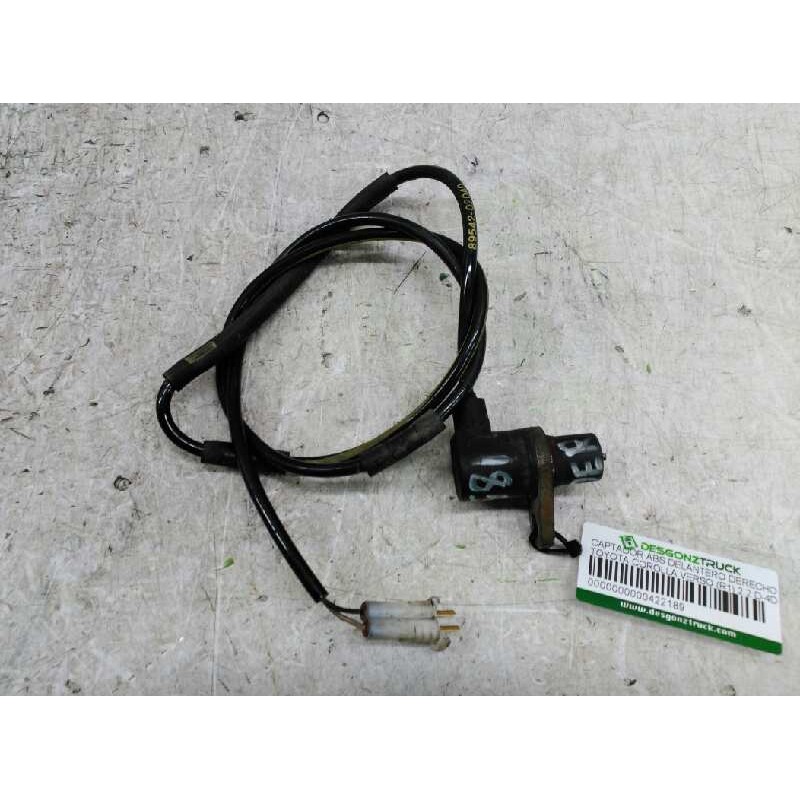 Recambio de captador abs delantero derecho para toyota corolla verso (r1) 2.2 d-4d luna referencia OEM IAM - Gris
