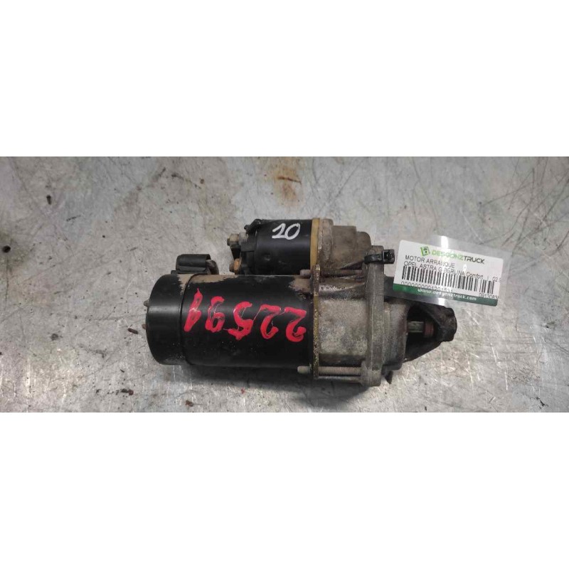 Recambio de motor arranque para opel astra g berlina comfort referencia OEM IAM 09130838 10 DIENTES 2